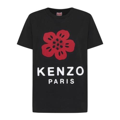 Zwarte T-shirts en Polos Kenzo , Black , Dames