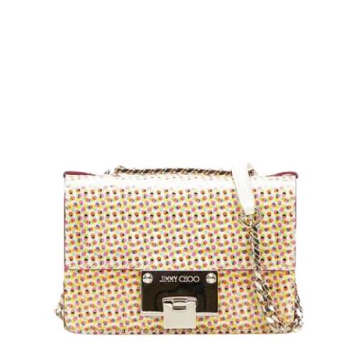 Pre-owned Fabric shoulder-bags Jimmy Choo Pre-owned , Multicolor , Dam...