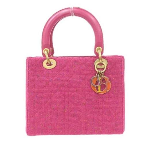 Pre-owned Fabric dior-bags Dior Vintage , Pink , Dames