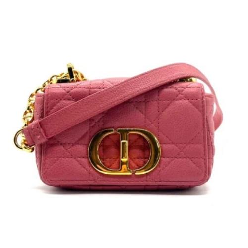 Pre-owned Fabric dior-bags Dior Vintage , Pink , Dames