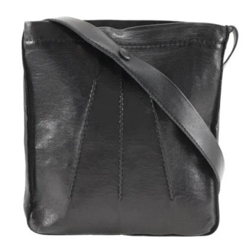 Pre-owned Fabric shoulder-bags Hermès Vintage , Black , Dames