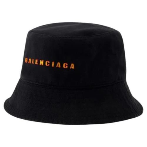 Cotton hats Balenciaga , Black , Unisex