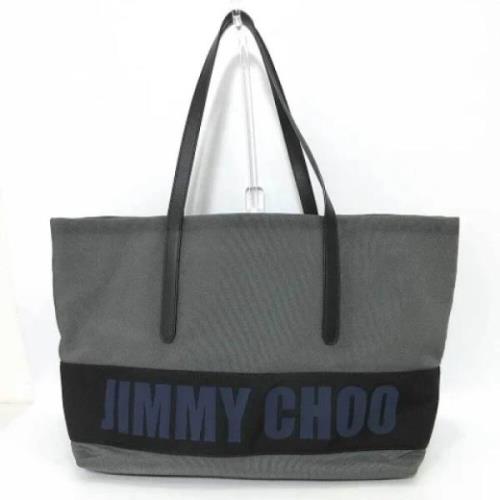 Pre-owned Fabric totes Jimmy Choo Pre-owned , Gray , Dames