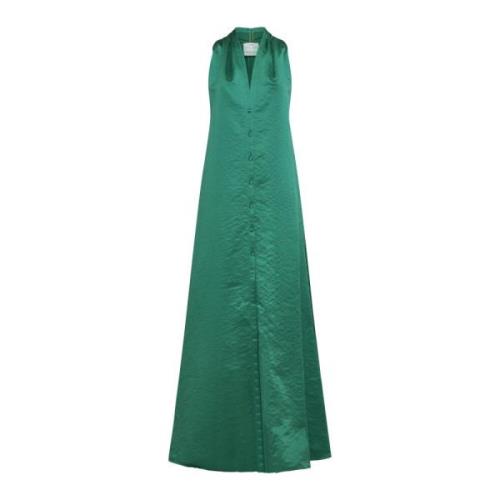 Groene Elegante Jurken Forte Forte , Green , Dames