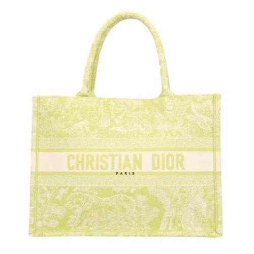 Pre-owned Fabric dior-bags Dior Vintage , Green , Dames