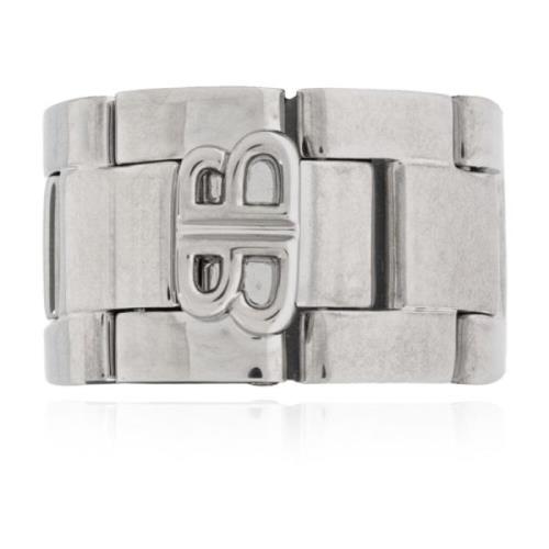 Messing ring Balenciaga , Gray , Dames