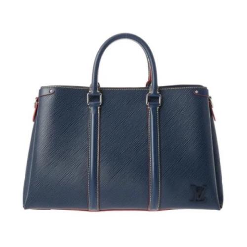 Pre-owned Leather louis-vuitton-bags Louis Vuitton Vintage , Blue , Da...