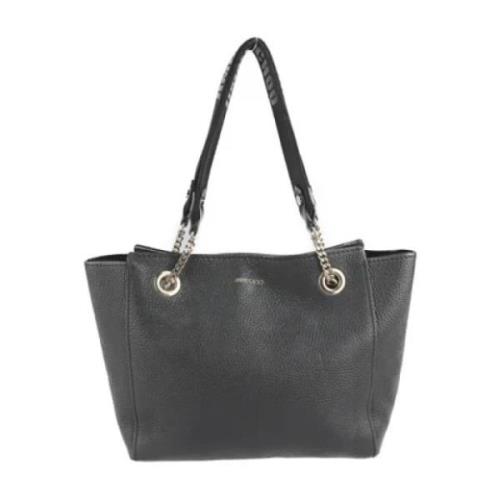 Pre-owned Fabric totes Jimmy Choo Pre-owned , Black , Dames