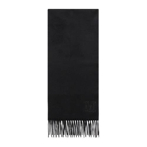 Cashmere Dalia Scarf in Zwart Max Mara , Black , Dames