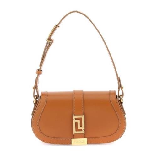 Greca Goddess Mini Schoudertas Versace , Brown , Dames