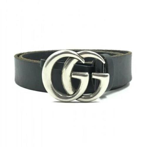 Pre-owned Fabric belts Gucci Vintage , Black , Dames