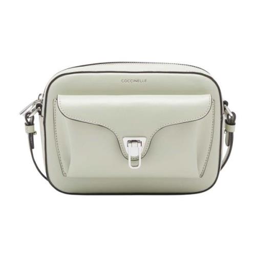 Beat Cowhide Cameratas Coccinelle , Green , Dames