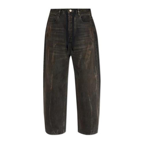 Jeans met een vintage-effect Balenciaga , Black , Dames