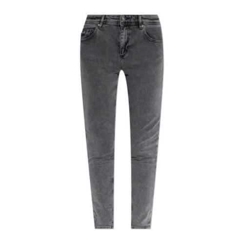 Jeans met logo Versace Jeans Couture , Gray , Dames