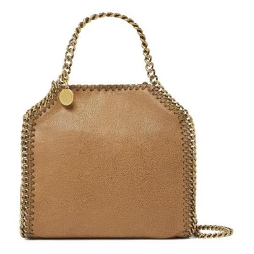 Pecan Tiny Tote Bag Stella McCartney , Beige , Dames