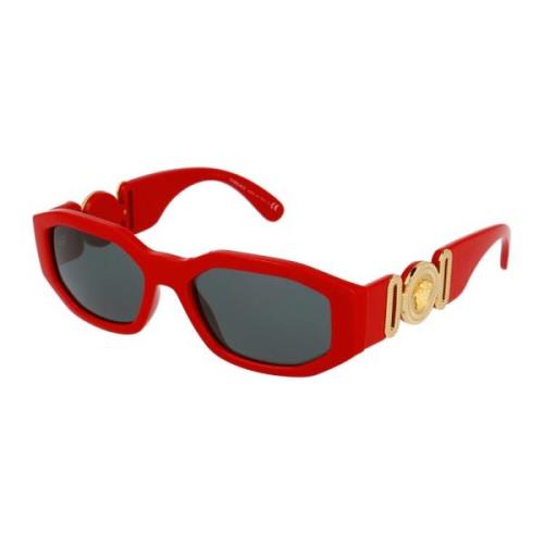 Stijlvolle zonnebril met model 0Ve4361 Versace , Red , Heren
