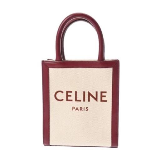 Pre-owned Canvas celine-bags Celine Vintage , Beige , Dames