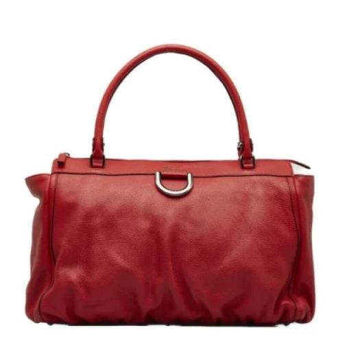 Pre-owned Fabric gucci-bags Gucci Vintage , Red , Dames