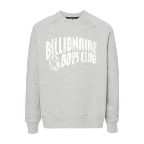 Grijze Sweater met Astronaut Print Billionaire , Gray , Heren