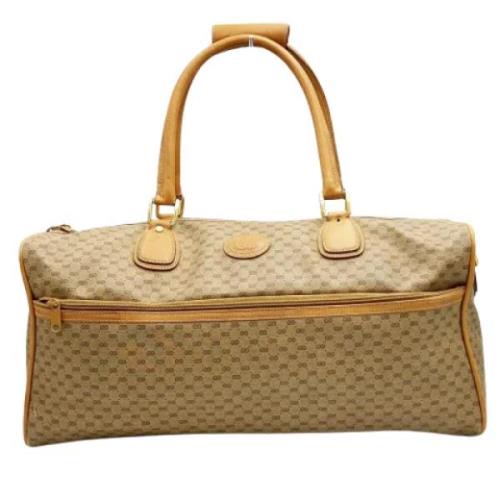 Pre-owned Fabric gucci-bags Gucci Vintage , Brown , Dames