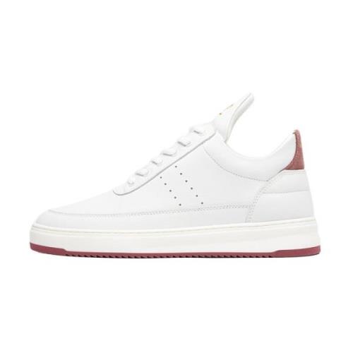Low Top Bianco Brownrose Filling Pieces , White , Dames