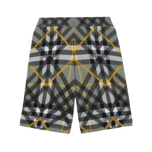 Geruite Shorts voor Mannen Burberry , Multicolor , Heren