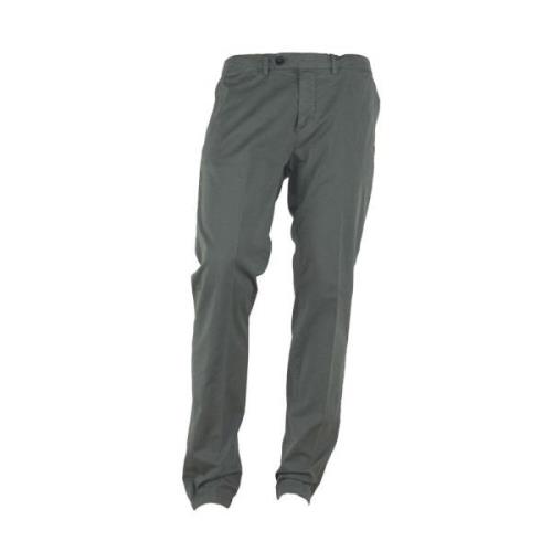 Chique Grijze Zomerbroek voor Mannen Made in Italia , Gray , Heren