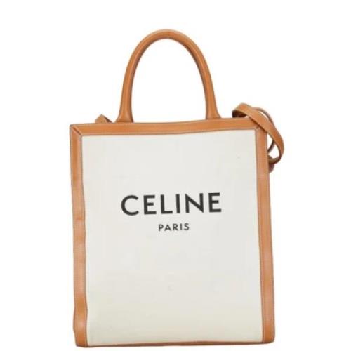 Pre-owned Canvas celine-bags Celine Vintage , Beige , Dames
