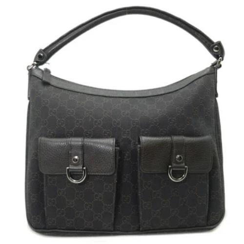 Pre-owned Fabric gucci-bags Gucci Vintage , Black , Dames