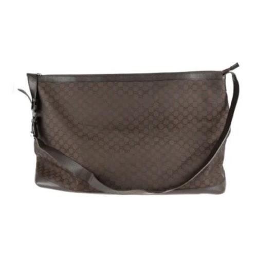 Pre-owned Fabric gucci-bags Gucci Vintage , Brown , Dames