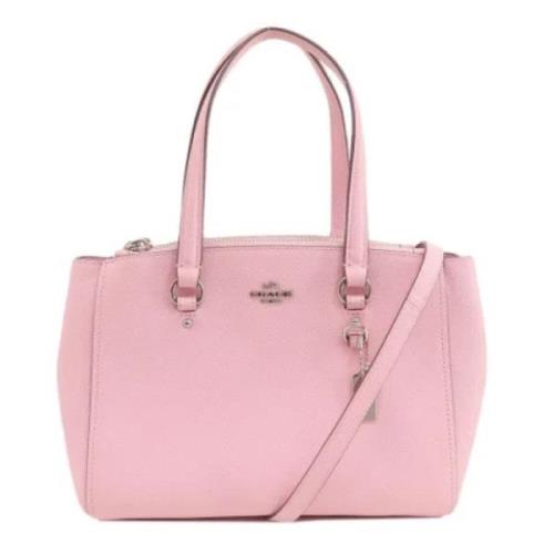 Pre-owned Fabric handbags Coach Pre-owned , Pink , Dames