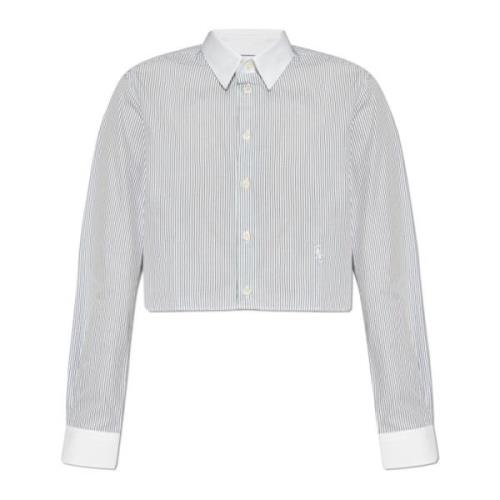 Korte shirt Sporty & Rich , White , Dames