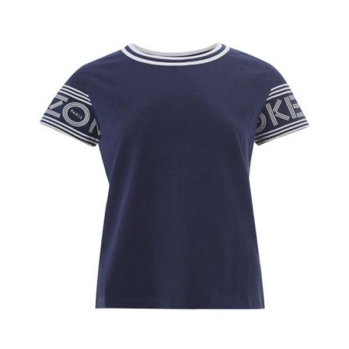 Chique Blauw Katoenen Top Kenzo , Blue , Dames