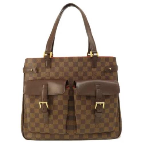 Pre-owned Canvas louis-vuitton-bags Louis Vuitton Vintage , Brown , Da...