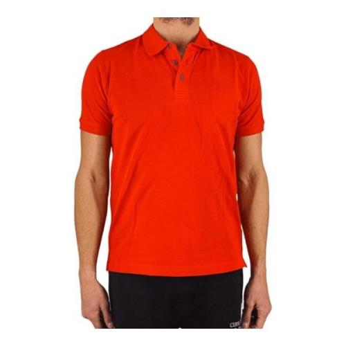Rode Polo Shirt - Korte Mouw Cerruti 1881 , Red , Heren