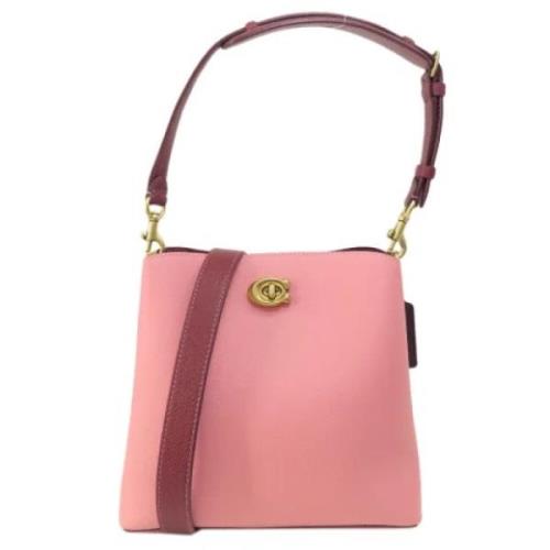 Pre-owned Fabric handbags Coach Pre-owned , Pink , Dames