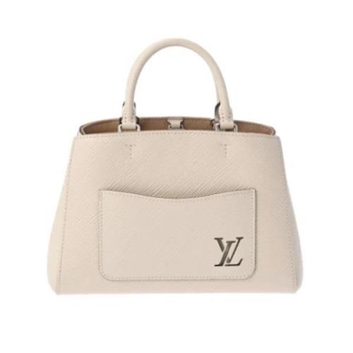 Pre-owned Fabric louis-vuitton-bags Louis Vuitton Vintage , Beige , Da...