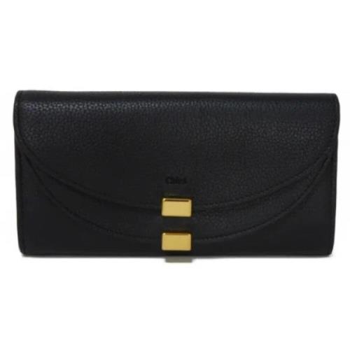 Pre-owned Fabric wallets Chloé Pre-owned , Black , Dames