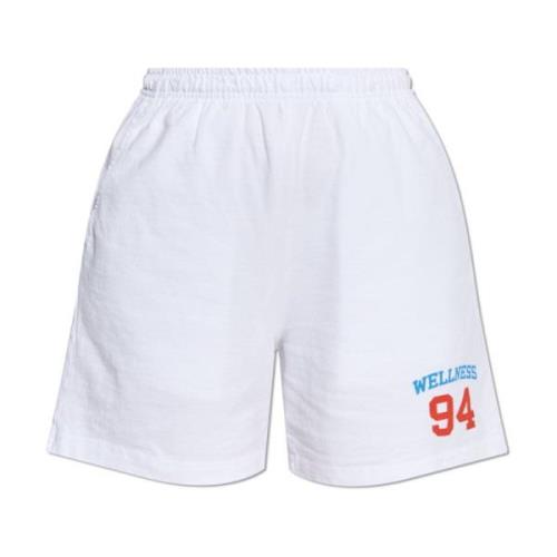 Katoenen shorts Sporty & Rich , White , Unisex