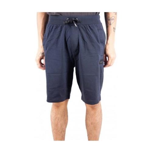 Jersey Shorts - Etretat Blauw Cerruti 1881 , Blue , Heren