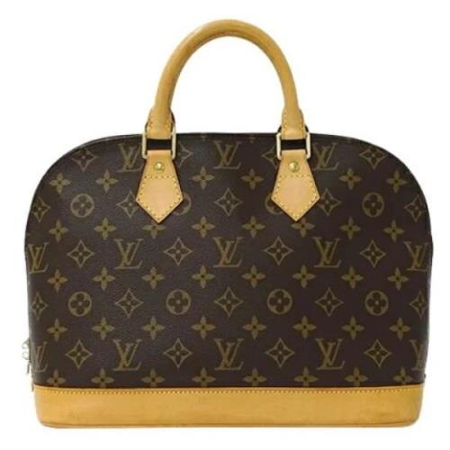 Pre-owned Canvas louis-vuitton-bags Louis Vuitton Vintage , Brown , Da...