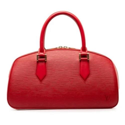 Pre-owned Leather louis-vuitton-bags Louis Vuitton Vintage , Red , Dam...