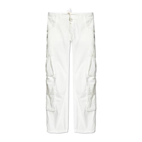 Cargo broek Dolce & Gabbana , White , Heren