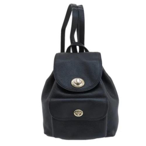 Pre-owned Fabric backpacks Coach Pre-owned , Black , Dames