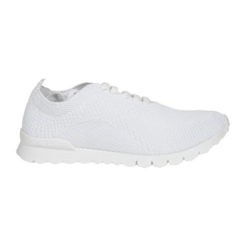 Heren Casual Sneakers Schoenen Kiton , White , Heren