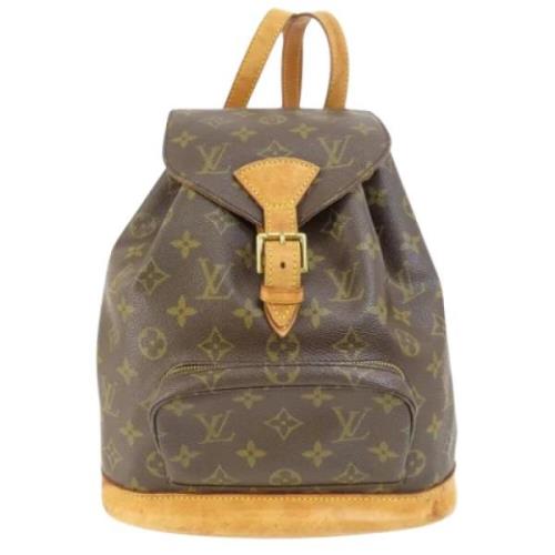 Pre-owned Canvas louis-vuitton-bags Louis Vuitton Vintage , Brown , Da...