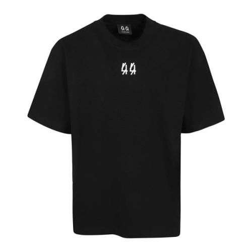 Zwart T-shirt voor mannen Aw24 44 Label Group , Black , Heren