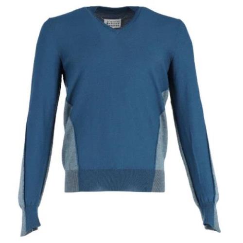 Pre-owned Wool tops Maison Margiela Pre-owned , Blue , Heren