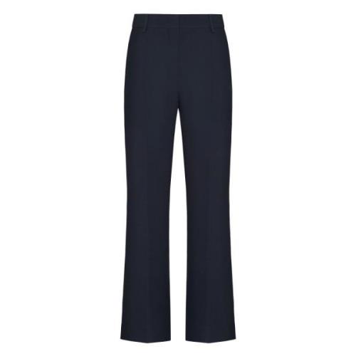 Blauwe Broek met Riemlussen Valentino Garavani , Blue , Dames