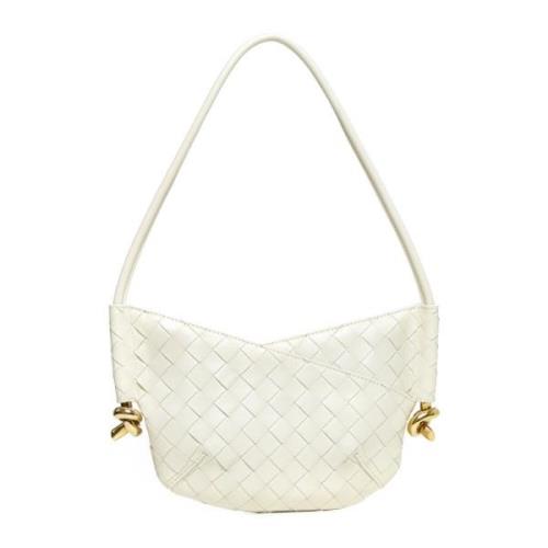 Stijlvolle Tassen Collectie Bottega Veneta , White , Dames